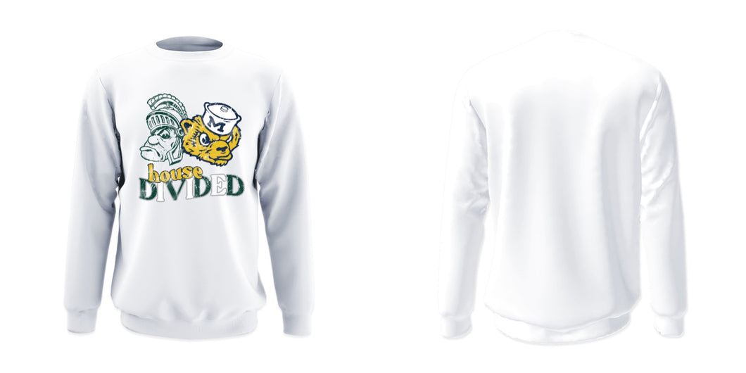 House Divided M/MSU ADULT Unisex Sweatshirt/Hoodie/T Shirt