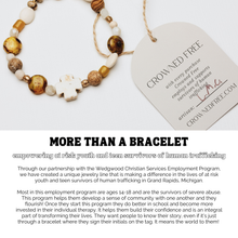 Load image into Gallery viewer, Welcome Bracelet - Made by Survivors