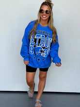 Load image into Gallery viewer, Detroit Blue Oversized Print Sweatshirt