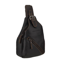 Load image into Gallery viewer, Sydney Unisex Leather Crossbody Bag – Brown