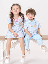 Load image into Gallery viewer, Embroidered Cotton Bunny Outfit