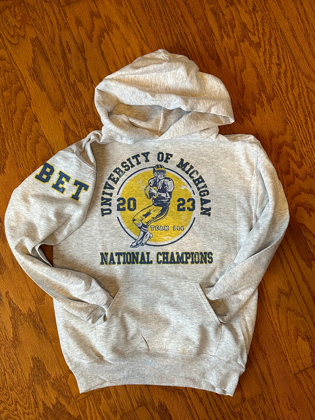U of M Michigan National Champions Unisex Sweatshirt/Hoodie/T Shirt