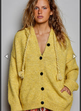 Load image into Gallery viewer, POL Honey Hooded Cardigan