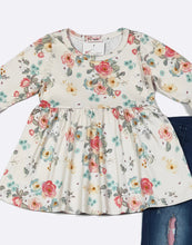 Load image into Gallery viewer, Vintage Floral Girls Set