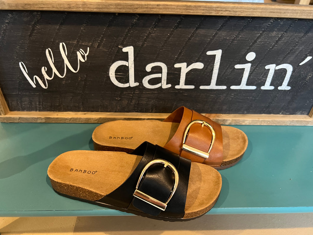 Bamboo Champion One Buckle Sandal