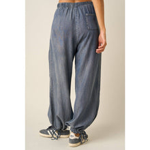 Load image into Gallery viewer, Washed Chambray Two Way Pant