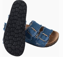 Load image into Gallery viewer, Denim Double Buckle Adjustable Strap