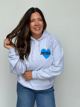 Load image into Gallery viewer, Detroit Heart Puff Print Hoodie
