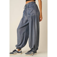 Load image into Gallery viewer, Washed Chambray Two Way Pant
