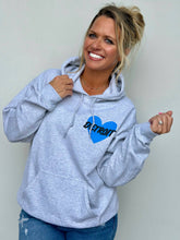 Load image into Gallery viewer, Detroit Heart Puff Print Hoodie
