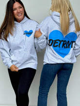 Load image into Gallery viewer, Detroit Heart Puff Print Hoodie
