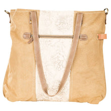 Load image into Gallery viewer, Cinnamon Floral Tote With Front Pocket
