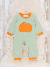 Load image into Gallery viewer, Harvest Pumpkin Romper
