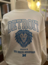 Load image into Gallery viewer, Detroit Lions NFC North Champions Adult Unisex Detroit Lions Distressed Sweatshirt/Hoodie/T Shirt
