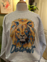 Load image into Gallery viewer, Detroit Lions &quot;Detroit Lions Head&quot; Adult Unisex Detroit Lions Sweatshirt/Hoodie/T Shirt
