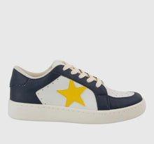 Load image into Gallery viewer, Navy/Gold Game Day Sneaker
