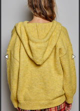 Load image into Gallery viewer, POL Honey Hooded Cardigan
