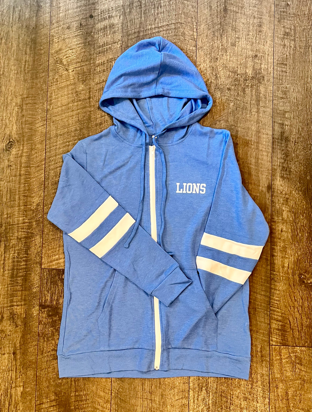 Detroit Lions Zip Up Hoodie