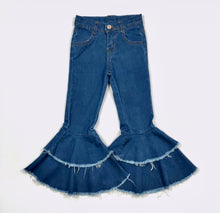 Load image into Gallery viewer, Clover Cottage Flare Jeans
