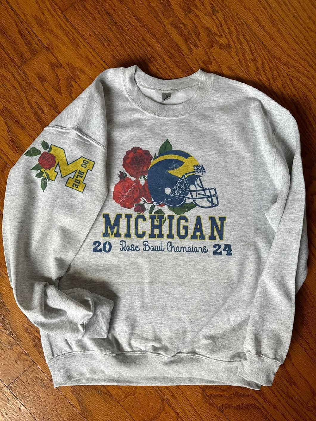 U of M Michigan Rose Bowl Champs Unisex Sweatshirt/Hoodie/T Shirt