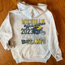 Load image into Gallery viewer, U of M Michigan Go Blue National Champions Unisex Sweatshirt/Hoodie/T Shirt
