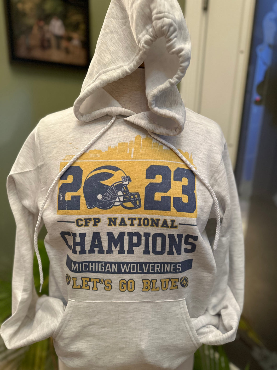 U of M Michigan 2023 National Champions Unisex Sweatshirt/Hoodie/T Shirt