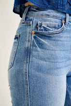 Load image into Gallery viewer, Judy Blue HW Tummy Control Contrast Straight

