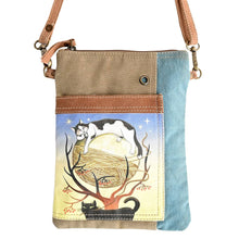 Load image into Gallery viewer, CATS OVER THE MOON PASSPORT BAG
