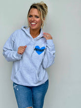 Load image into Gallery viewer, Detroit Heart Puff Print Hoodie
