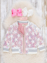 Load image into Gallery viewer, Star Power Bomber Jacket
