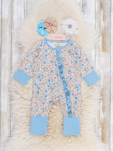 Load image into Gallery viewer, Blossom Floral Ruffle Romper
